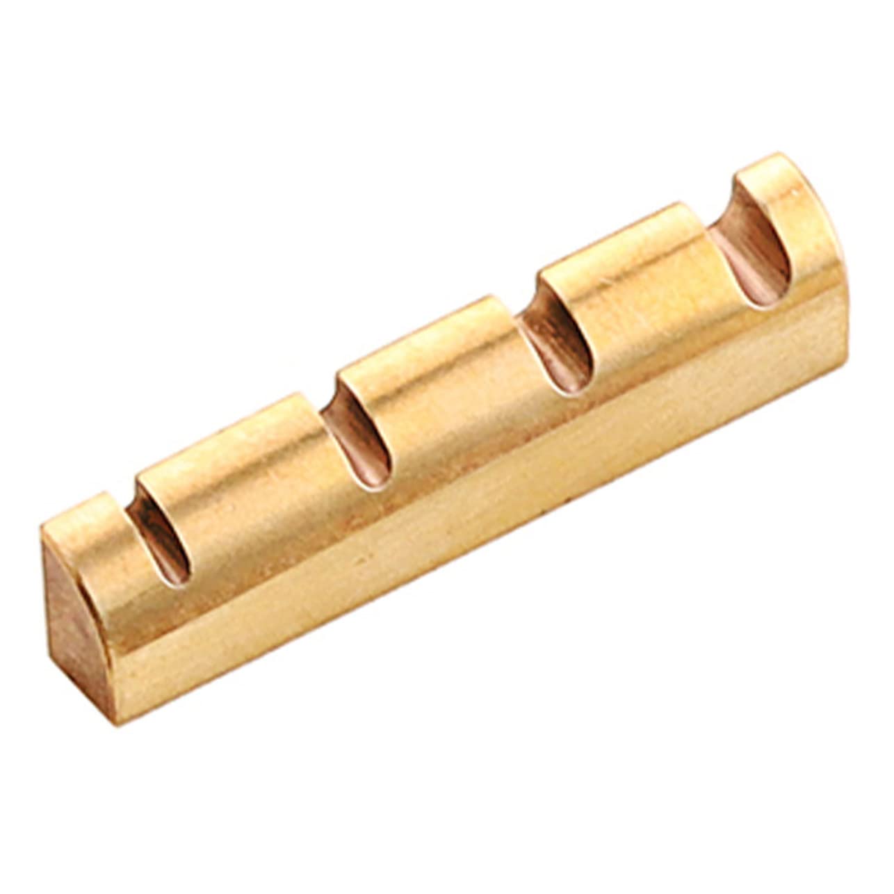 Abaodam 4pezzi Capotasto Professionale Ottone Per Strumenti Corda Accessorio Per Chitarra e Basso Sostituzione Del Nut Per Migliorare Suono e La Stabilità Delle Corde