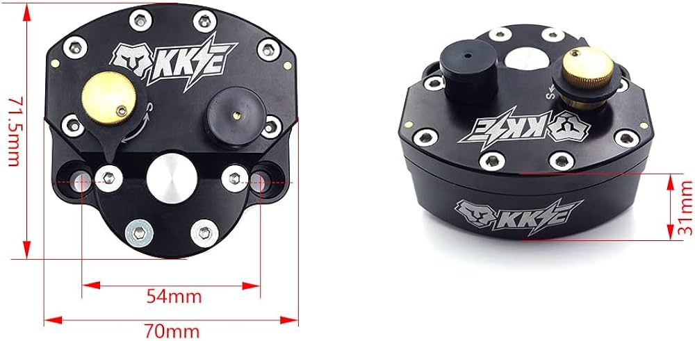 Motorcycle Front Steering Damper Stabilizer Fit For CRF YZF EXC Motorcycle Front Steering Damper Stabilizer Fit For CRF YZF EXC