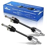 Maxfavor CV Axle Front Fit for 2000 2001 2002 2003 2004 2005 2006 Toyota Tundra CV Axle 4.0L 4.7L, for 2001-2007 Toyota Sequoia 4.7L CV Axle Shaft Assembly Driver Passenger (Left Right) Side