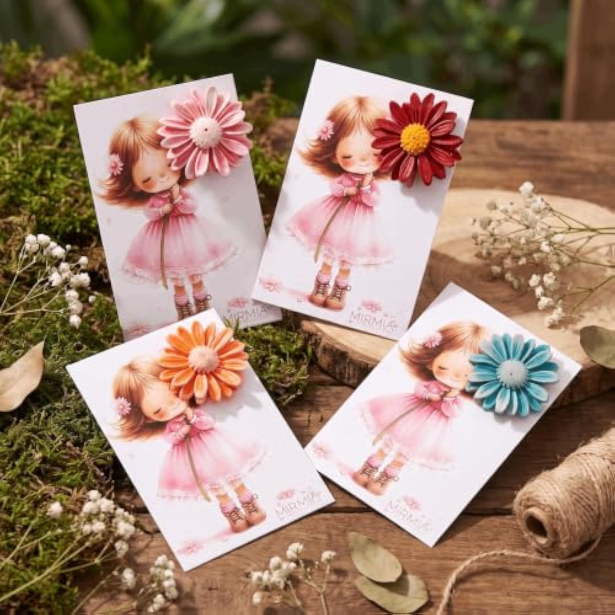 Daisy Flower Candles Gift Pack | Scented Decorative Candles