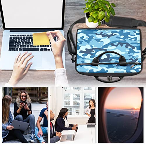 Abstract Camouflage Camo Laptop Shoulder Messenger Bag Waterproof Laptop Briefcase With Handle And Padded Strap Case Sleeve For 13 13.3 14 15.6 Inch Laptop Case #TOP5