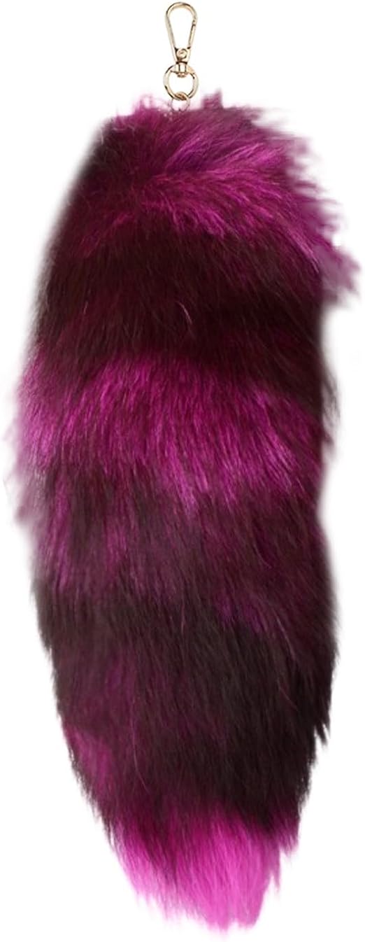 Cute Faux Fur Ball Keychain, Fluffy Fox Tail Keychain Cosplay Toy, Party Tails Handbag Holder, Pendant Women Key Chains, Brown, One Size : Amazon.ca: Clothing, Shoes & Accessories