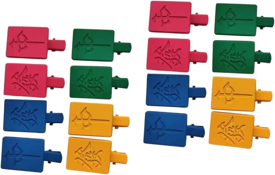 Spinki do włosów Spinki do włosów dla kobiet 16 par Mahjong Spinki do włosów dla grzywki Metalowa dziewczyna Spinki do włosów Dziewczyny Stroik Vintage Nakrycia głowy Klip z pazurem Śmieszne spinki do