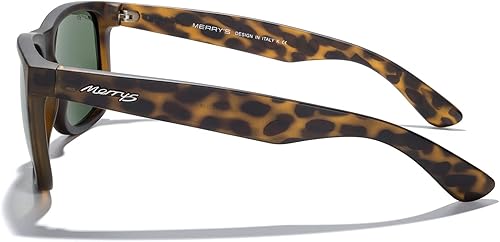 Miniatura 4 de MERRY'S Gafas de sol polarizadas rectangulares para hombre, protección UV400, para conducir, pesca, senderismo, golf, deportes al aire libre, S8165