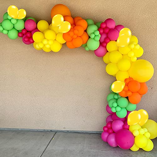 16Feet Tropical Balloons Arch Garland Kit For Hawaiian Luau Party Aloha Party Summer Pool Party Flamingo Party Birthday Decoration #TOP18