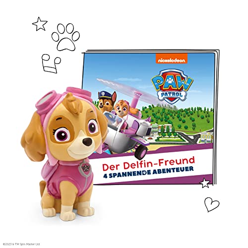 tonies Toniebox Extrapack – Toniebox Starterset Blau + 3 Hörfiguren, Toniebox Blau mit passendem Kreativ 3 x Paw Patrol Kinder ab 3 Jahren