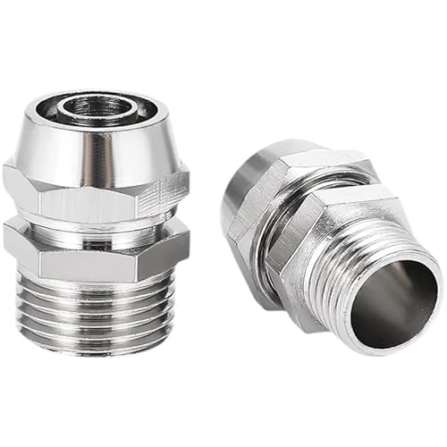 ����C���N�C�b�N�R�l�N�^�A4-12mm & 1/8-1/2 �C���`�`���[�u����p�C�v�����c�C�X�g�l�W�p��A�_�v�^�[(PC10-01,200 PCS)