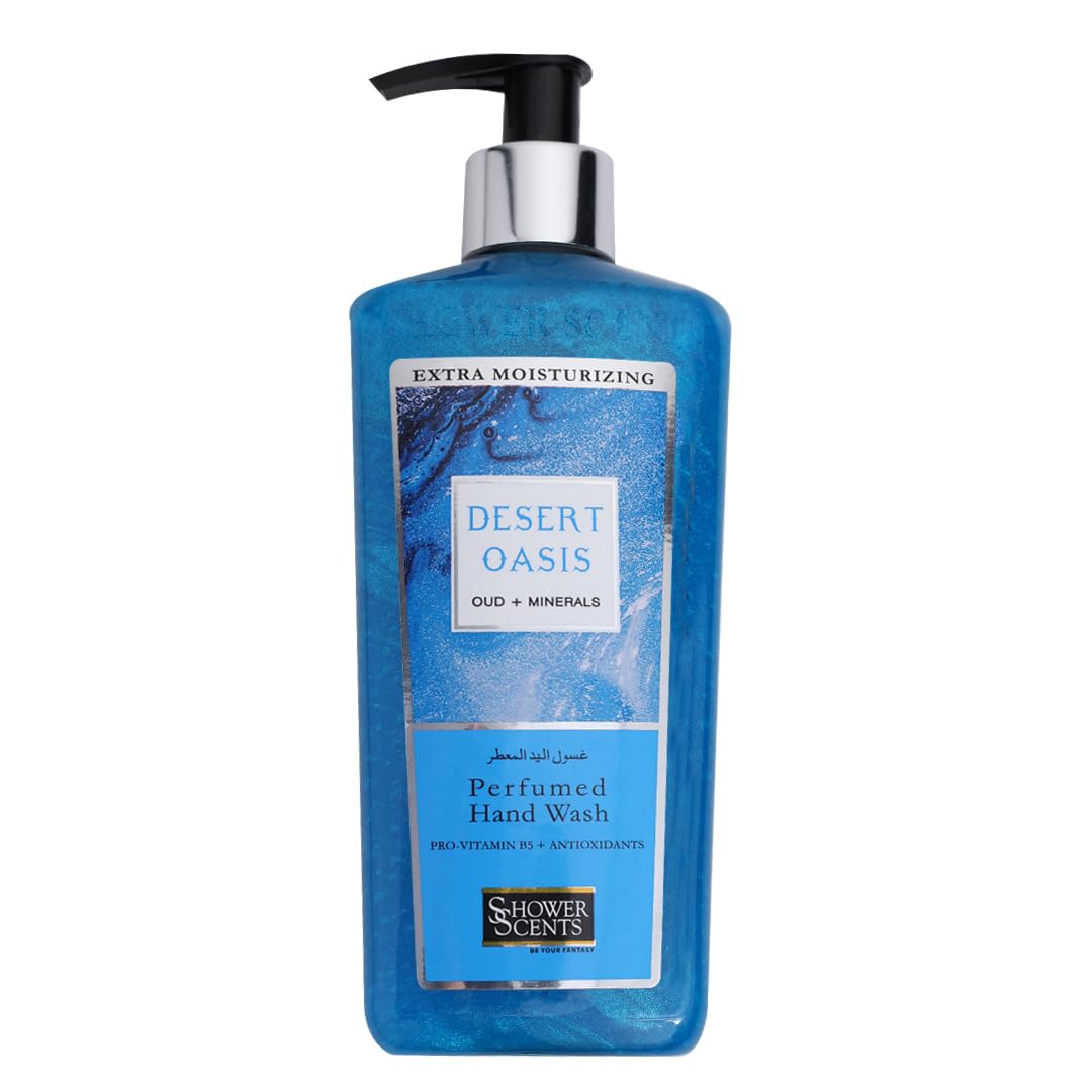 Shower Scents Desert Oasis Extra Moisturizing Perfumed Hand Wash with Pro -Vitamin B5, Vitamin E and Antioxidants 312ml