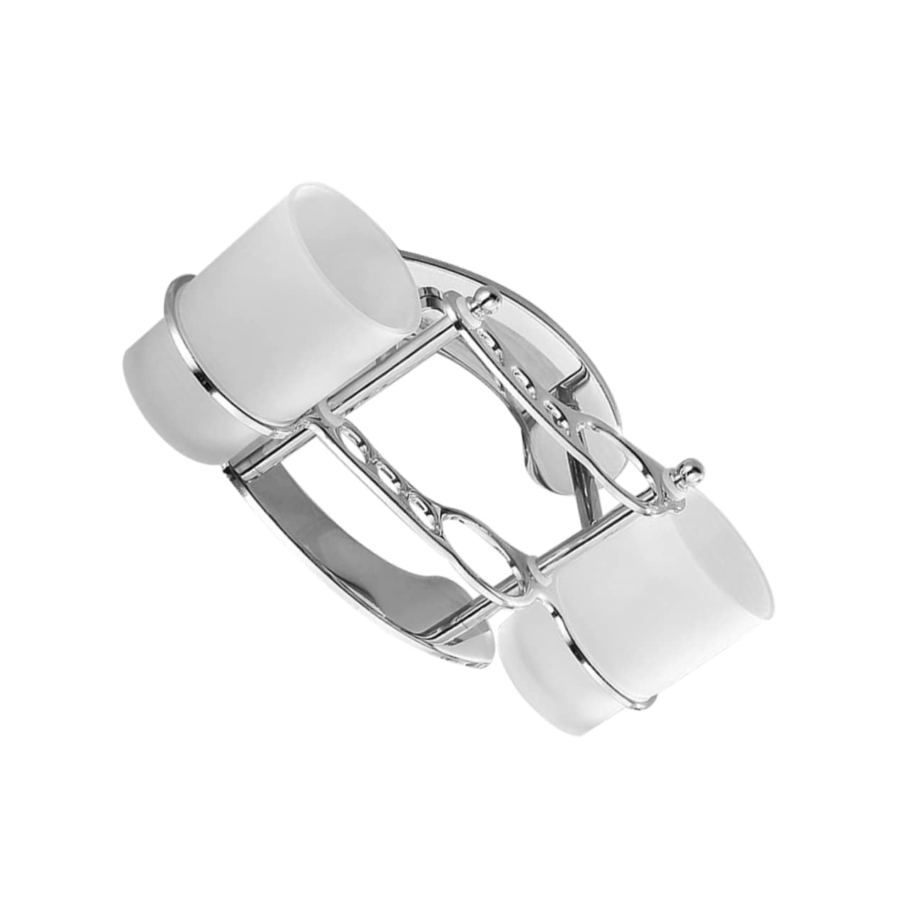 Inoxydable Porte-Brosse Double en Acier Mural Dents Gobelet