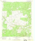 YellowMaps Tackett Mountain TX topo map, 1:24000 Scale, 7.5 X 7.5 Minute, Historical, 1966, Updated 1969, 26.9 x 23 in - Polypropylene