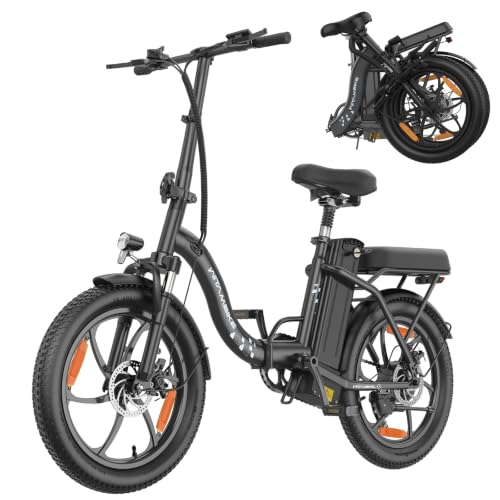 CHEEVALRY WITAMBIKE C16 E-Bike Klapprad 20 Zoll für Herren Damen, 250W Pedelec, 48V 16Ah Akku bis 100 km, Fatbike Elektrofahrrad für Pendeln und Reisen, 7-Gang, Federgabel, Scheibenbremsen