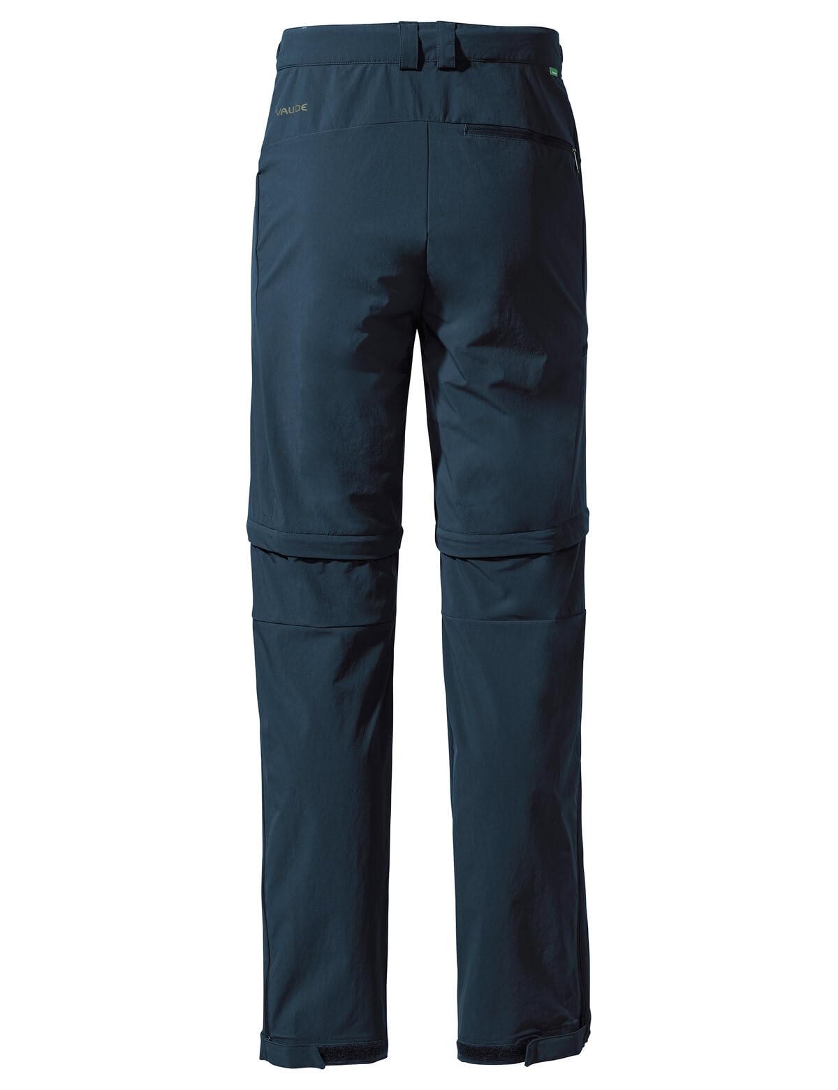 VAUDE Wanderhose Herren Farley Stretch T-Zip Pants III - Wasserabweisende Herren Wanderhose Zip Off, atmungsaktive Trekkinghose mit Hosenbund - Dark sea, 54-Long