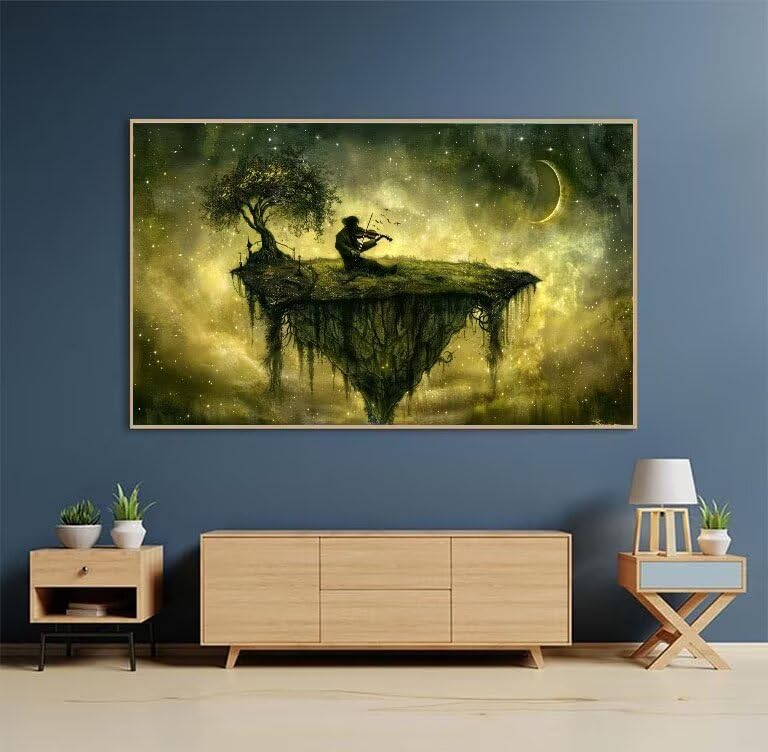 Diamond Painting Violon Grand Format pour Éviter la Fatigue Visuelle - 2