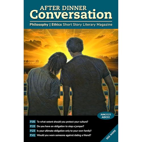 After Dinner Conversation (June, 2025) by Paul Hostovsky, Afsane Pourazar, Barry Fields, Val Stuart, Allison R. L. Williams, A.M. Howcroft, Logan Thrasher Collins episode artwork