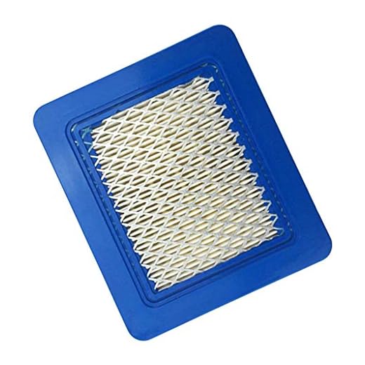 FutuHome luftfilter 491588 reservdel för Briggs Stratton gräsklippare Ny 1 st