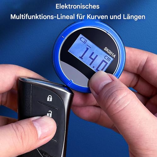 Règle cylindrique numérique LCD de précision pour surface courbe - 7