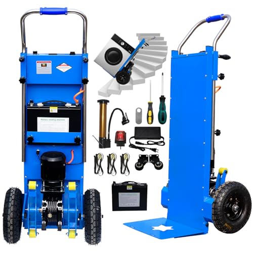 Carretilla eléctrica para escaleras 900lb, uso industrial miniatura 1