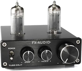 Amazon.co.jp: FX-AUDIO- TUBE-03J+ [ブラック]トーン