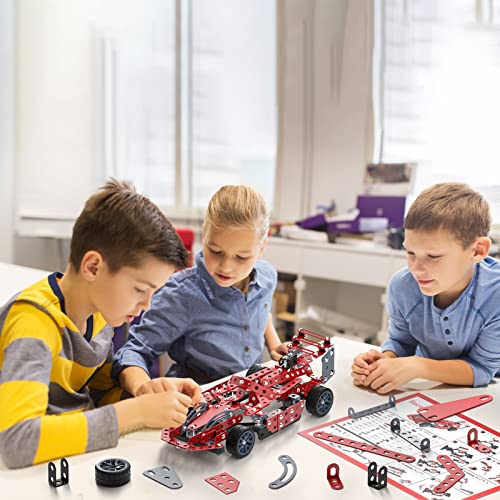Image of Lucky Doug Building Kit Model Car Set - STEM Project Building Toys for Kids Ages 8-12, Assembly Building Vehicle for Boys 8 9 10 11 Years Old