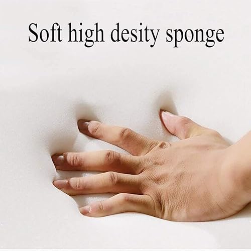 Miniatura 3 de Cojín de banco personalizado extra largo para columpio de 234 plazas, cojín de asiento grande de espuma viscoelástica, de lujo para exteriores,