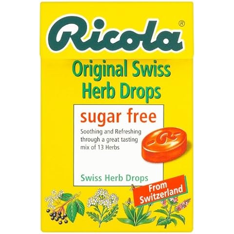 Ricola Original Sugar Free Swiss Herb Drops 45 g (Pack of 10) Cover