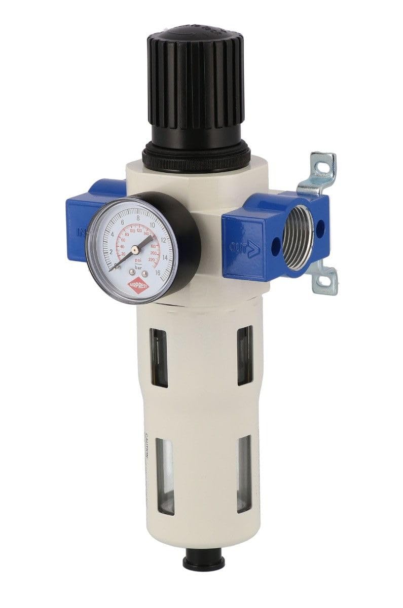 AIRPRESS - Öl-/Wasserabscheider und Druckminderer 1/2" 15 bar