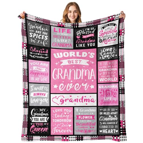 PVDSAVE Mothers Day Birthday Gifts for Grandma from Granddaughter - World's Best Grandma Ever Gifts...