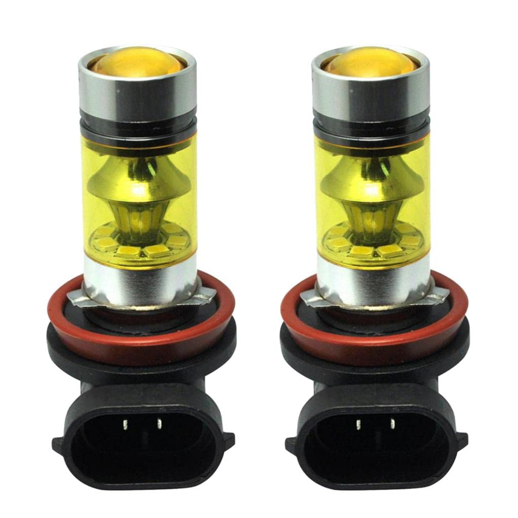 H11 H8 H9 2323 20LED Yellow LED Fog Light Bulbs 100W Car Fog Light Driving Light Bulb Car Light Fog Light-image-44