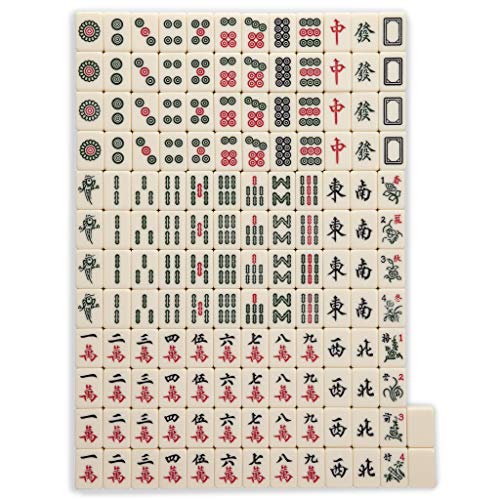 Mini Juego Mahjong Chino Portátil Little MJ miniatura 5