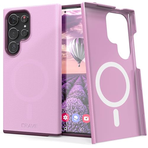Image of Crave Dual Guard for Samsung Galaxy S24 Ultra Case with MagSafe - Lilac