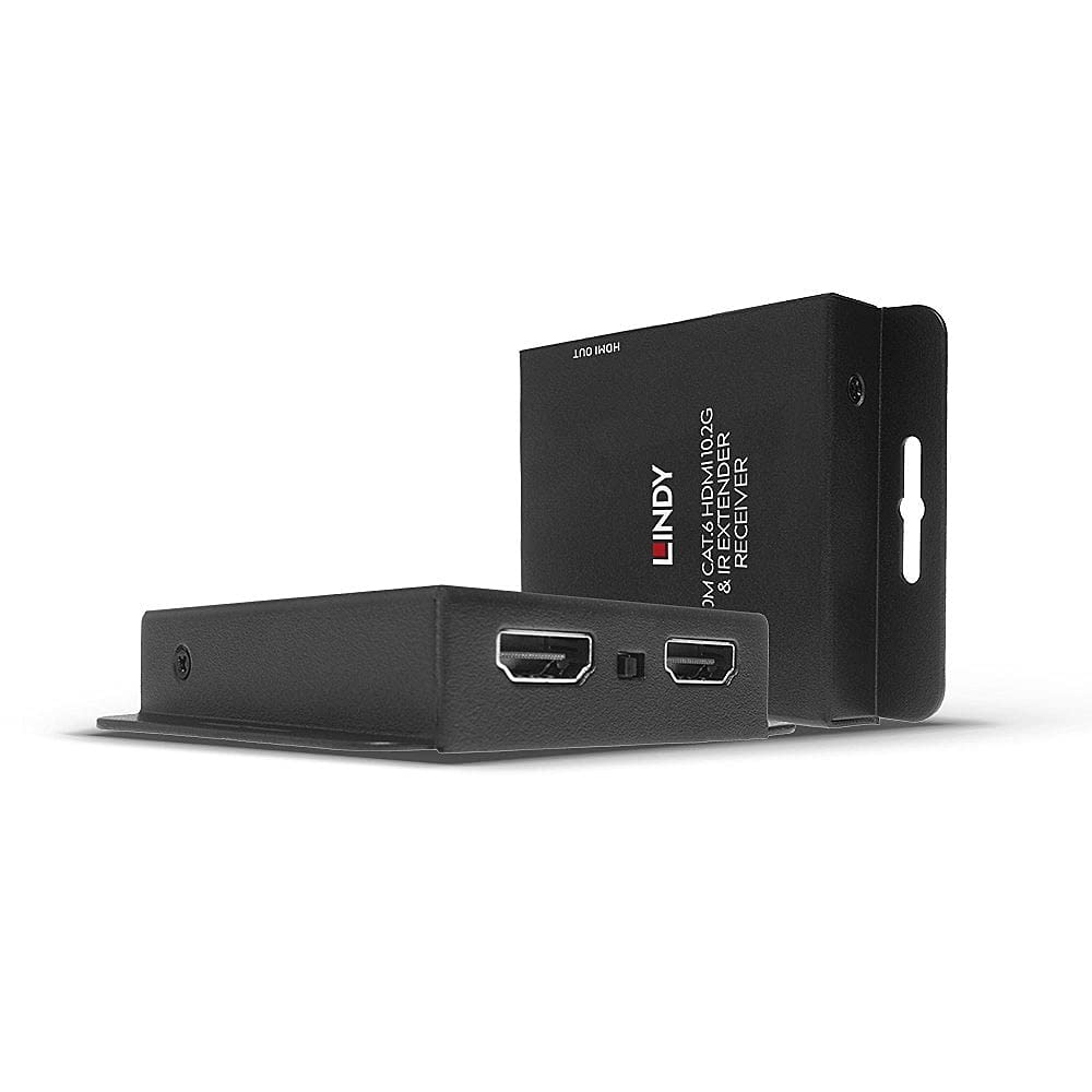 LINDY 38208 - Extensor de Infrarrojos (70 m, Cat. 6, HDMI, 10,2 G, con PoC y Loop out)