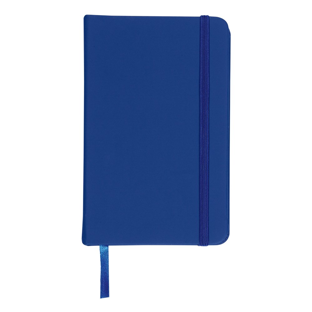 eBuyGB A5 Coloured Hardback Lined Paper Notebook, Blue