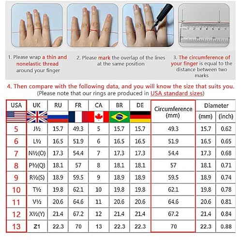 2Pcs/Set Exquisite Wedding Rings for Women Luxury Round Zirconia Jewelry for Engagement3