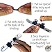 CRAFTED INGENUITY Finger Sliders Pro Premier Mini Snowboard Realistic Fun Finger Snowboarding Model Dead Sled mini Snowboard with Bindings for Fingerboard Tricks Gift for Snowboarder Decor