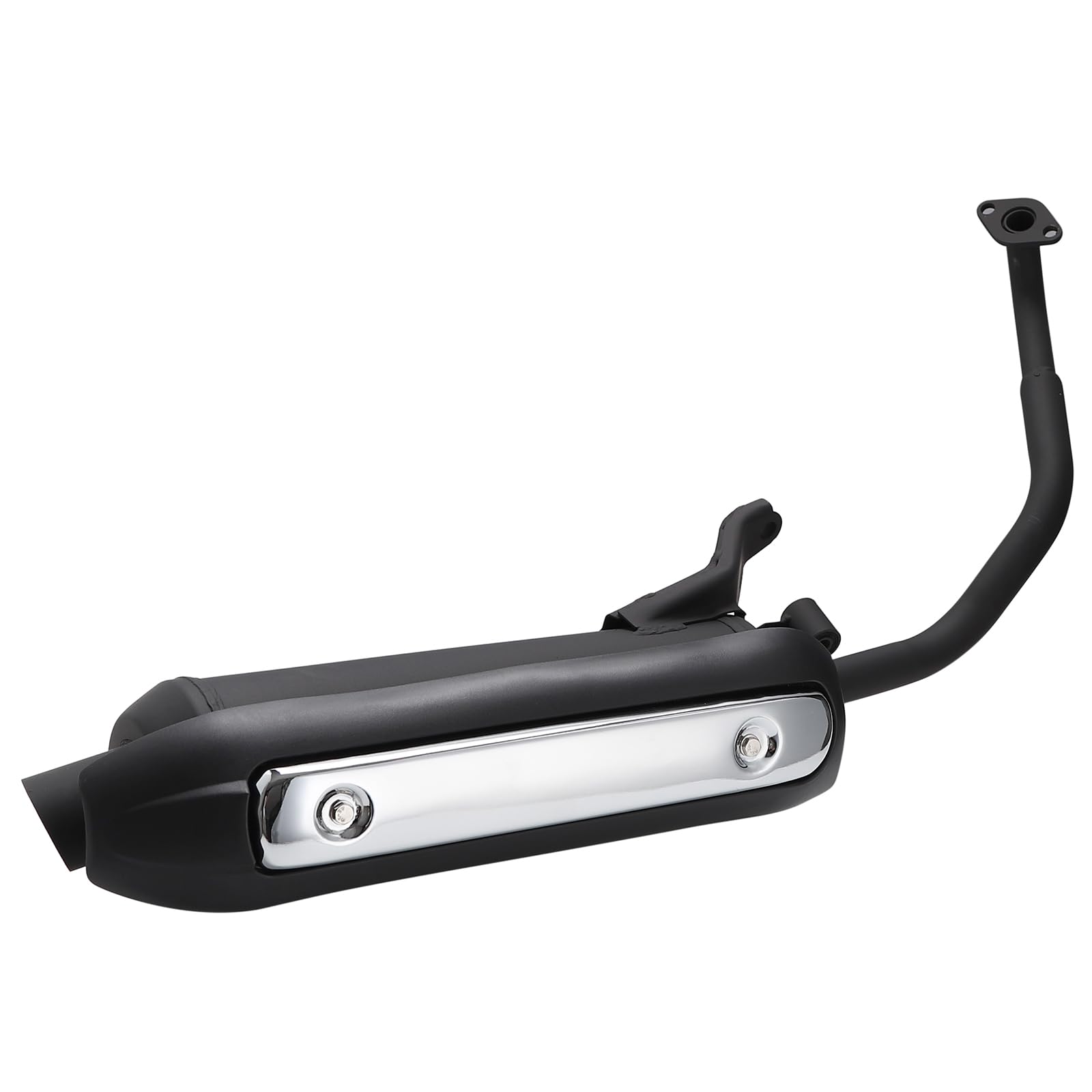 Minho Muffler Exhaust Header Tail Pipe for Gy6 125cc 150cc TaoTao Vitacci Spark Zoom 150 Gas Engine Scooters Ideal for Moped Gator 150 f2 Riders