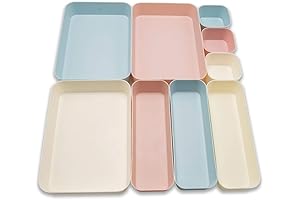 Backerysupply 1 Inch Drawer Organizers (Set of 9)