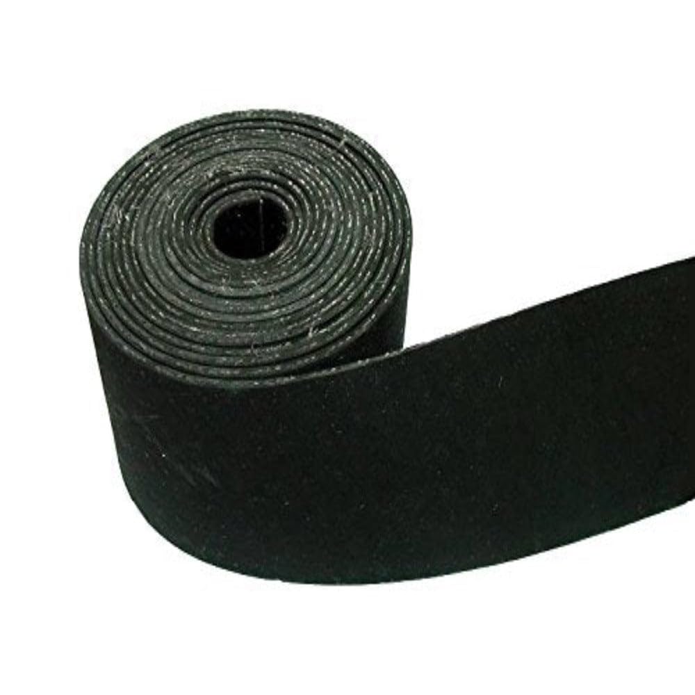 Black Barn Upholstery Supplies Rubber Webbing 1st Quality - 10% Stretch Black 51mm 4m Length
