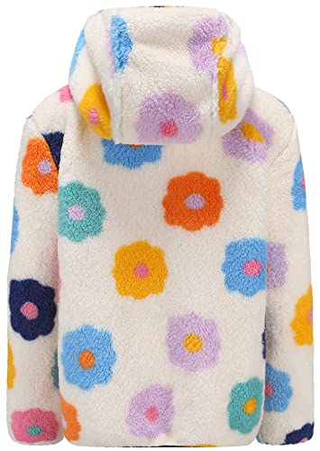 Girl's Jacket Kids Full Zip Ultra Soft Sherpa Fleece Hoodie Sweatshirt2
