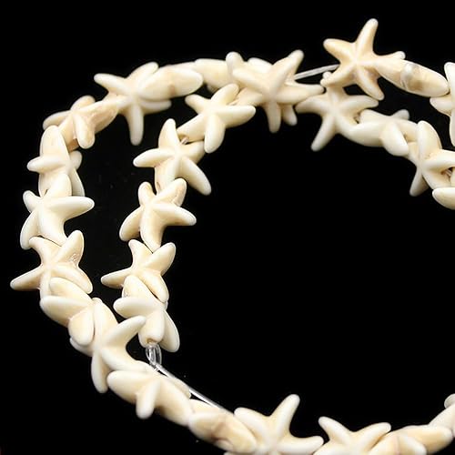 Miniatura 3 de Alrededor de 120 cuentas de estrella de mar y tortuga marina sintéticas, dijes de cuentas espaciadoras de animales del océano, cuentas espaciadoras