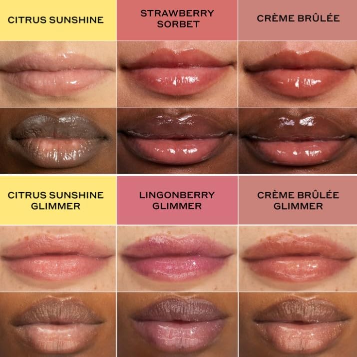 OLEHENRIKSEN ORIGINAL | POUT PRESERVE LIP TREATMENT - Feuchtigkeitsspendende und Anti-Aging Lippenpflege, 12 ml von BELLA | (LINGONBERRY JAM GLIMMER, 12 ml (1er-Pack)