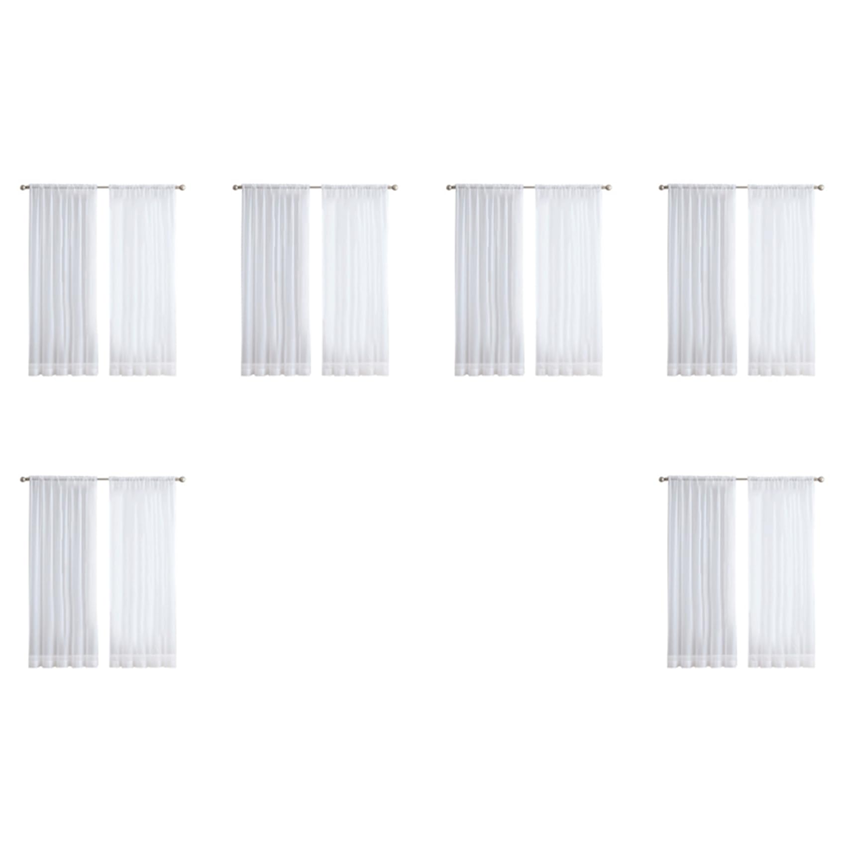 Rideaux blanc tulle pour salon moderne : créez une ambiance lumineuse et cocooning