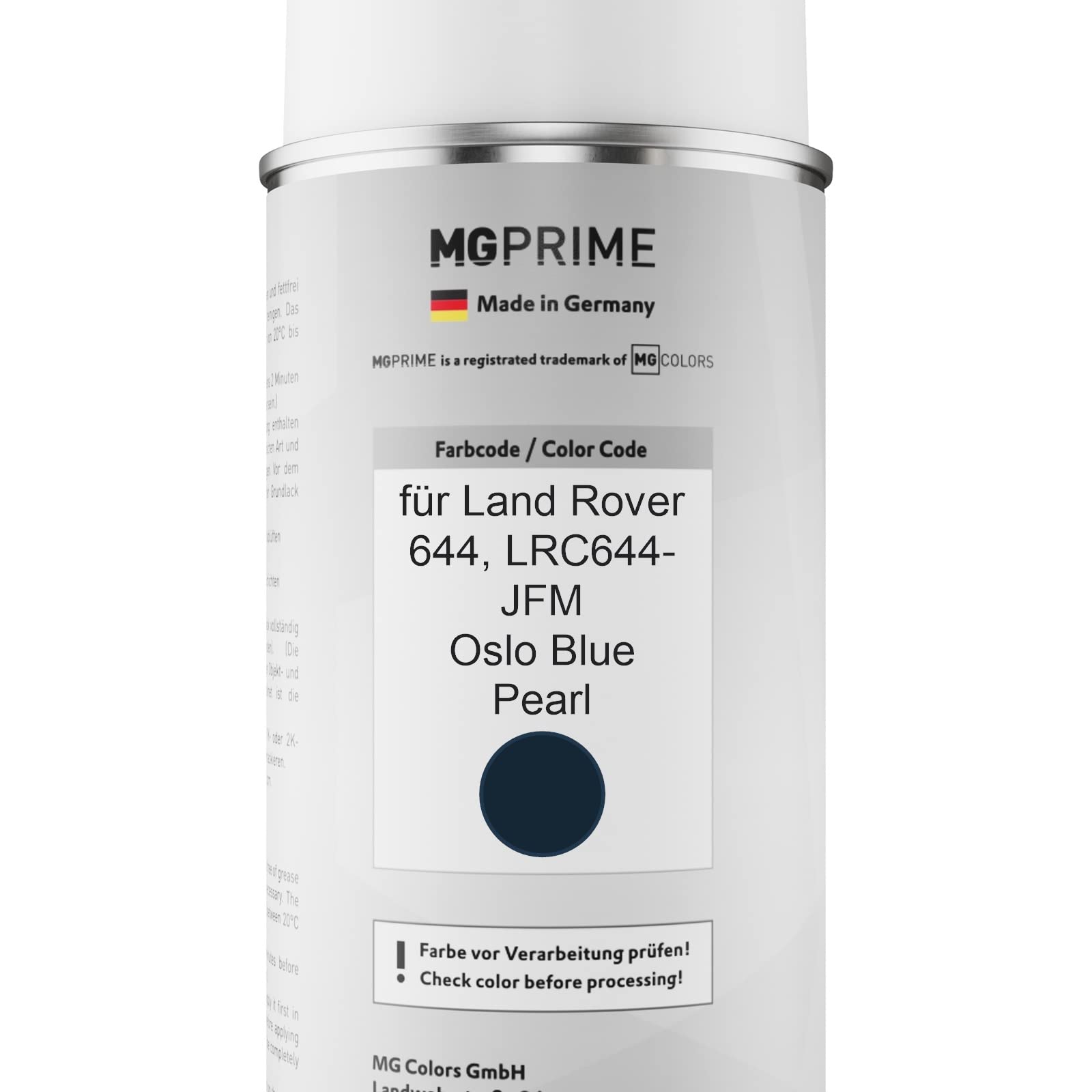 MG PRIME Vernice per auto Kit di bombolette a spruzzo per Peugeot KMF Bleu Recife Nacre Metallic/Aegean Blue Metallic Bomboletta spray da 400ml di vernice di base vernice trasparente MG PRIME Vernice per auto Kit di bombolette a spruzzo per Peugeot KMF Bleu Recife Nacre Metallic/Aegean Blue Metallic Bomboletta spray da 400ml di vernice di base vernice trasparente