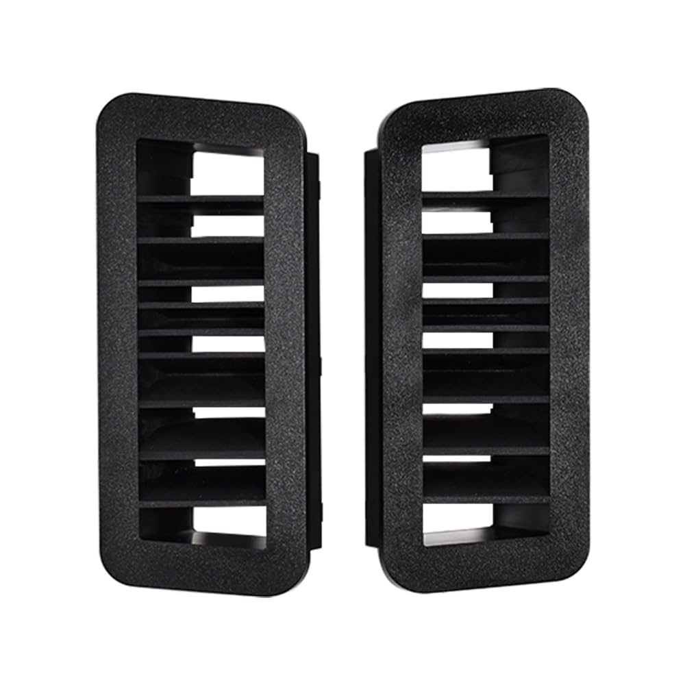 Lot de 2 Grilles d'aération Centrale Ventilation Aération Compatible avec VW Transporter T4 701819071 701819072