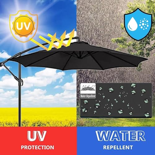 Toldo de repuesto para sombrilla con protección UV y tela impermeable 2