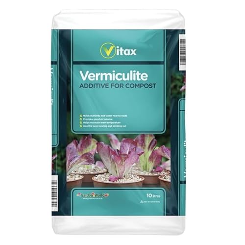 Additive For Compost, Aids In Aeration And Increases Retention Of Water And Nutrients (10L Vermiculite Additive For Compost)