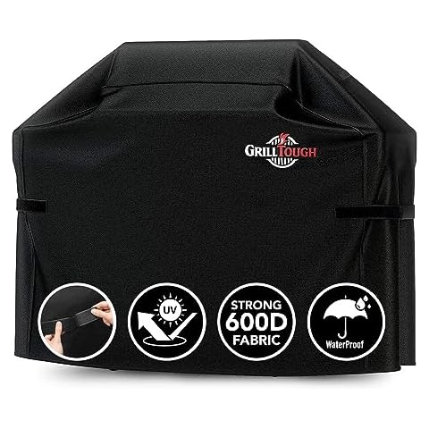 GrillTough Heavy Duty BBQ Grill Cover, 58 Inch Cover