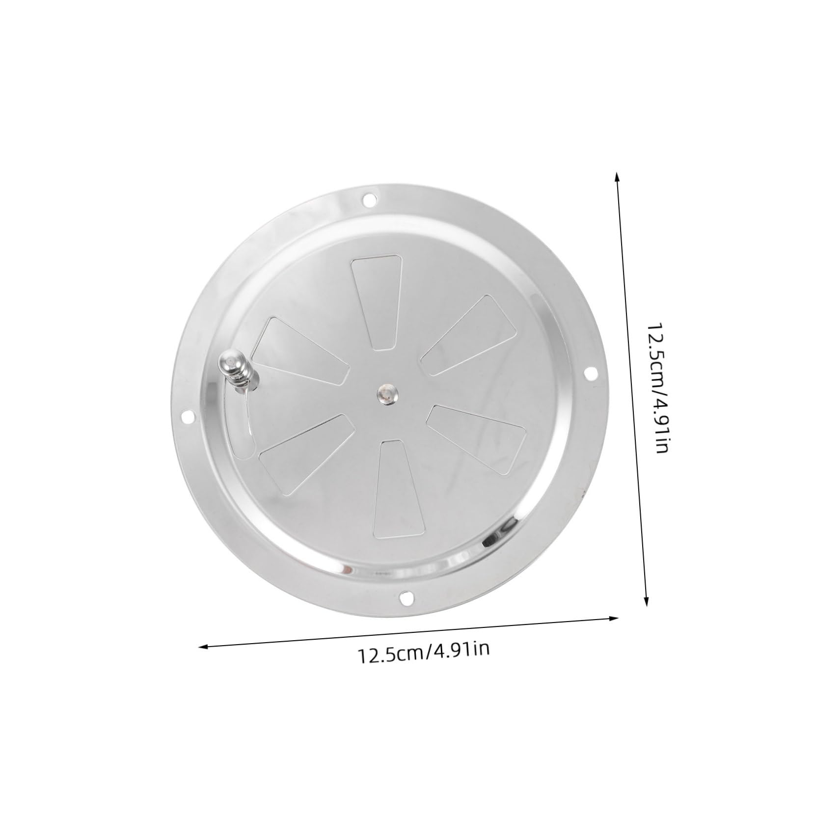 Gadpiparty Marine Yacht Vent Cover Cabin Ventilation Plate Stainless Steel Grill Vent