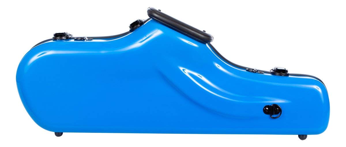 Estuche para Saxofón Alto fibra de vidrio Ultra Light blue light M-Case