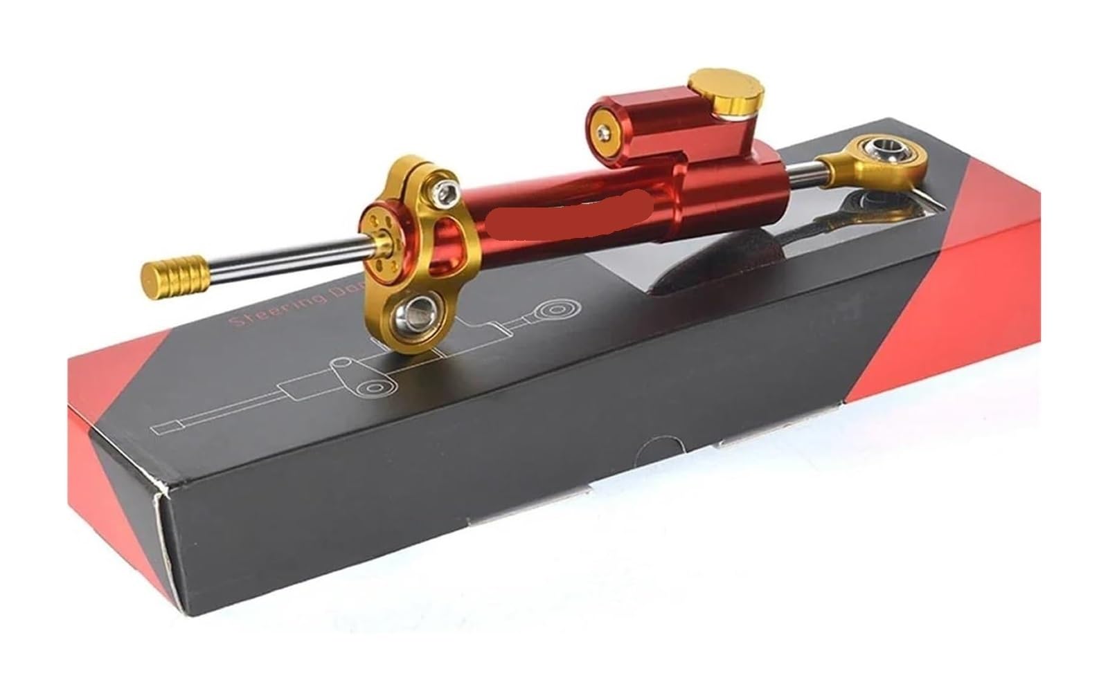 Direction De Moto pour MT03 MT-03 MT 03 2005-2024 Contrôle De Stabilisation Direction Sécurité CNC Stabilisateur D'amortisseur Moto Réglable D'amortisseur De Direction
