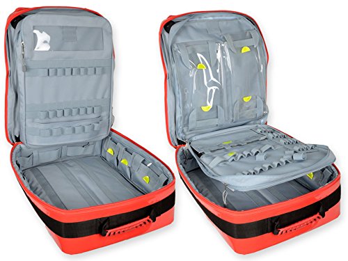 GIMA 27169 Zaino Primo Soccorso SILOS-2 ROSSO PVC Ambulanze